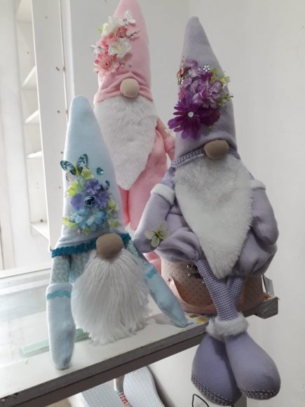 Brinquedo de duendes de pano