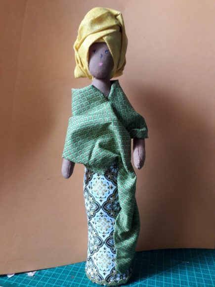 Histórica Tereza de Benguela. Criação de Patty Jagmin 