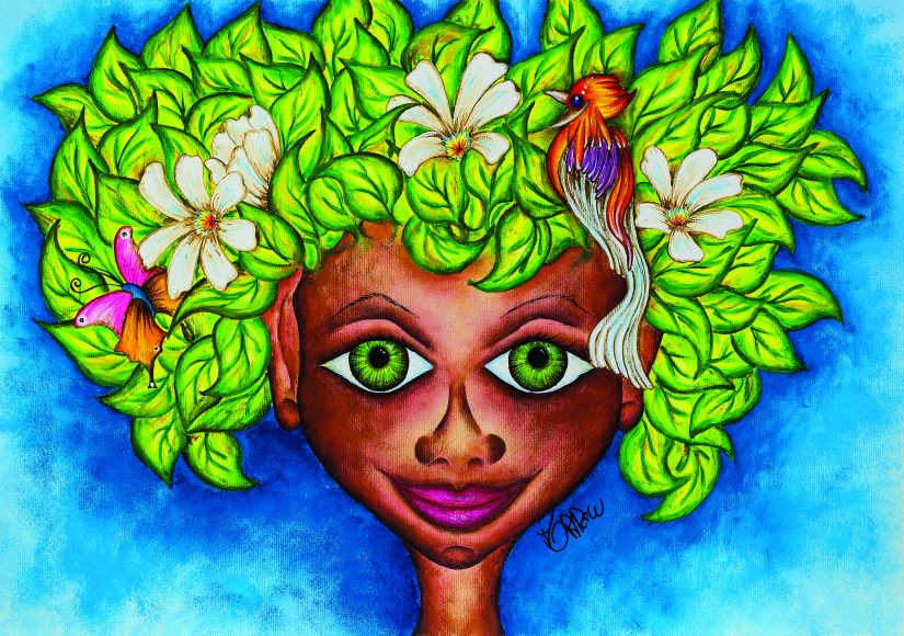 Ilustração calendário Casa do Jardim. Ano 2016 ( Monika Papescu)