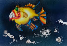 Imagem peixe abissal