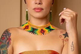 A artista Ana Cacimba