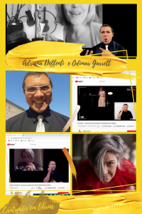 cartaz sobre projeto mãos que falam. Autoria do cartaz: Patrícia _editora de Histori-se