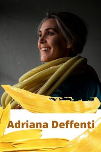 Adriana Deffenti foto com edição de Historis-e. Original de Heloisa Medeiros