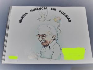 capa portfólio com atividades desenvolvidas pelas crianças.