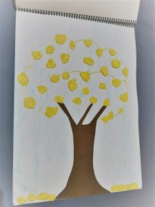 Ipê -amarelo - atividade educação infantil - Maternal I