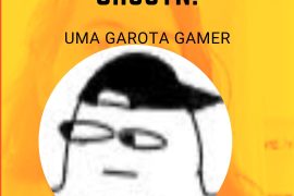 Ghostn garota gamer