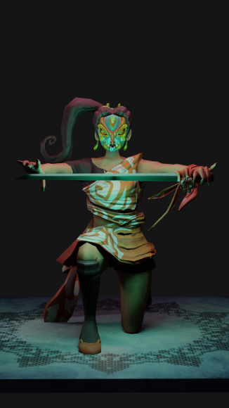Jin - Protagonista do jogo de RPG Samsara.
Uma pessoa furiosa em busca de ascendência, transportada para um mundo controlado pelos elementos da água, da terra e das plantas.