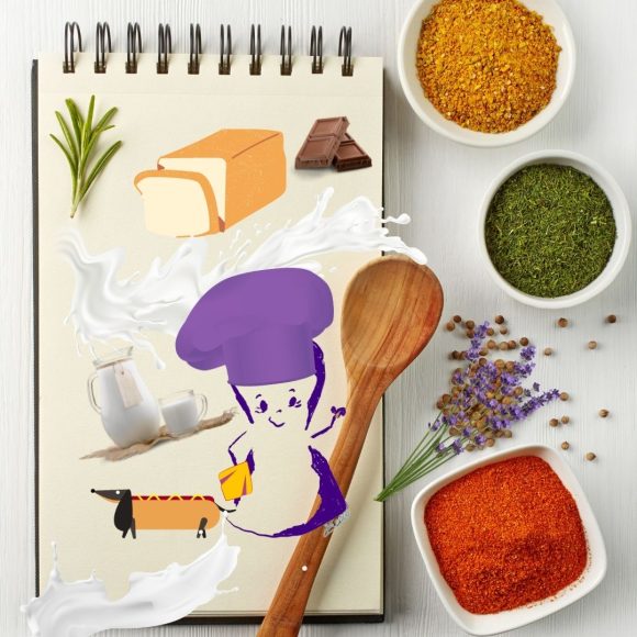 Historieta na cozinha