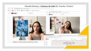 card mostrando o canal no You Tube Leituras de Gabi