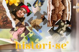 A imagem é formada por várias outras como: flores, rosto de mulher indígena, rosto da Princesa Leopoldina, mulher negra, olhos. Tem o logo de Histori-se e é usada para refletir sobre as comemorações do Bicentenário da Independência do Brasil.