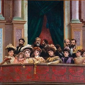 Detalhe mostrando grupo de mulheres na solenidade de Promulgação da Constituição de 1891
