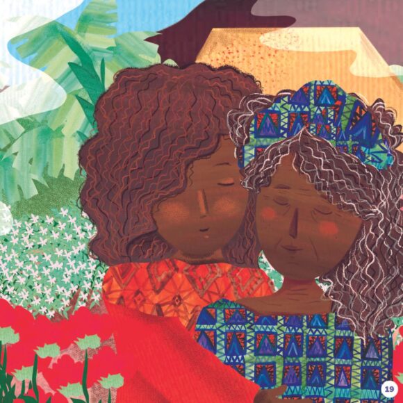 Maria Flor e Simplícia - imagem do livro.