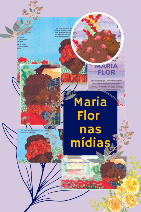 Maria Flor nas mídias