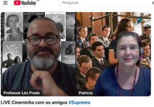 Léo Prado e Patrícia Carra.